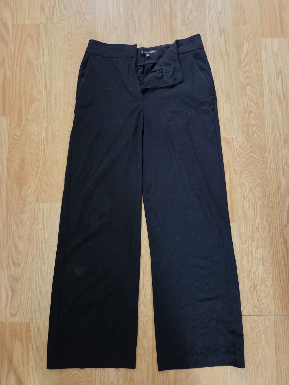 Dynamite Black Wide-Leg Women's Pants